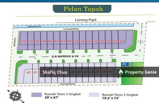 Rumah Baru Design Moden 2 Tingkat Teres Di Taman Bentara, Telok Panglima Garang