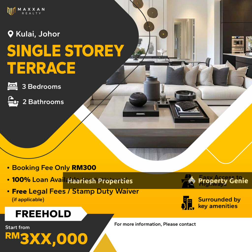 Single Storey Terrace House New Project in Kulai Johor