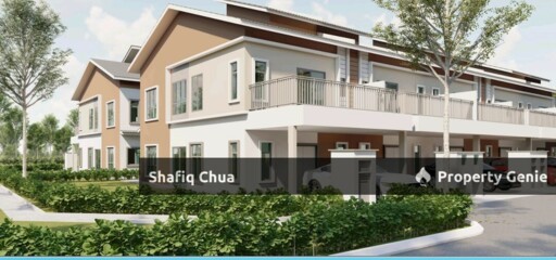 Rumah Baru Design Moden 2 Tingkat Teres Di Taman Bentara, Telok Panglima Garang