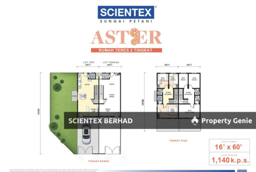 Aster, Scientex Sungai Petani