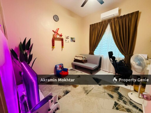 Freehold & Partially Furnished | Single Storey Semi D Taman Sri Serdang 3, Kg. Tok Muda, Kapar Klang (Jalan Masjid)
