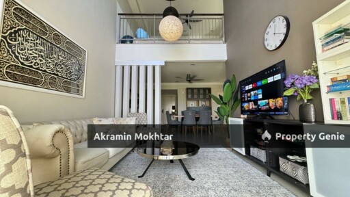 Fully Furnished & 3 Parking | Penthouse Duplex Residensi Alami, Seksyen 13 Shah Alam