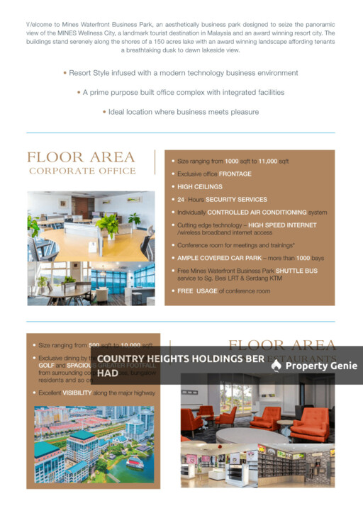 Mines Waterfront, Office Suites