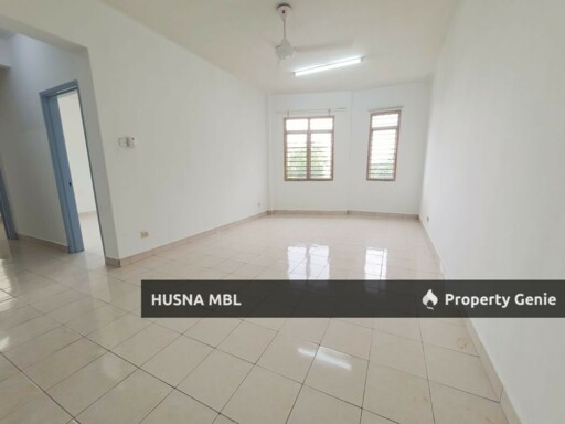 Pangsapuri Seri Ixora Shah Alam | Apartment Freehold 3 Bilik Baru Cat Menghadap Jalan Utama Seksyen 27