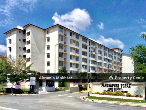 FREEHOLD, GROUND FLOOR & 2 PARKING | Apartment Taman Topaz, Dengkil