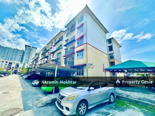 Bumi Lot & 1 Parking | Desa Putra Apartment Taman Batu Caves