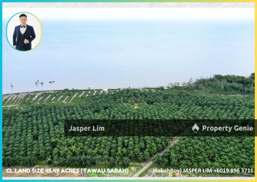 Waterfront CL 45.49 Acre Land Tawau Semporna