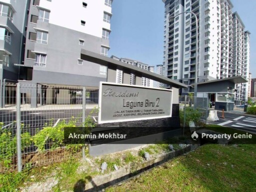 CORNER UNIT & 1 PARKING | LAGUNA BIRU 2 APARTMENT TAMAN TASIK BIRU KUNDANG RAWANG