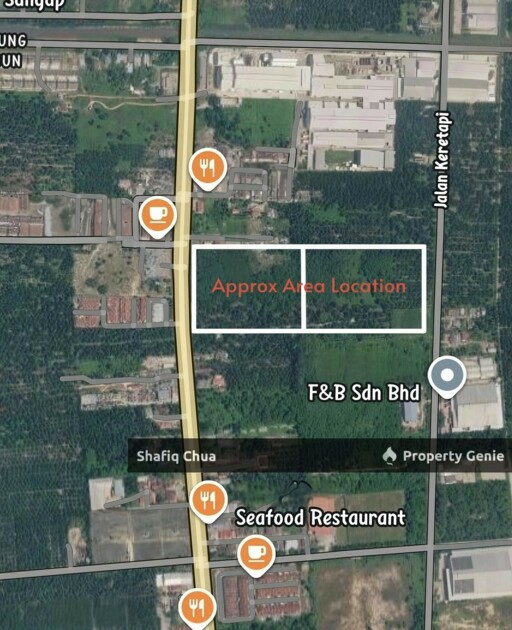 Premium Road Frontage Land Ideally for Development in Taman Kenari Jeram