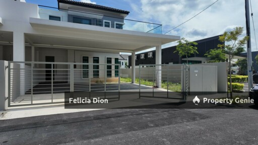 MOLEK RESIDENCE DOUBLE STOREY SEMI-D ENDLOT FOR SALE🏕️ NEW BARE UNIT