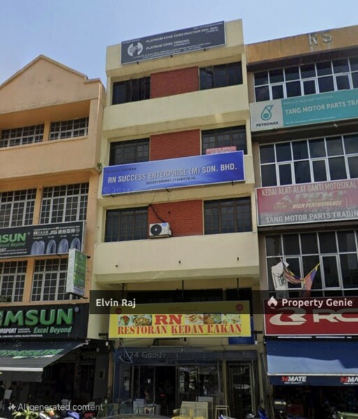 4.5 Storey Shop For Sale in Jalan Sentul