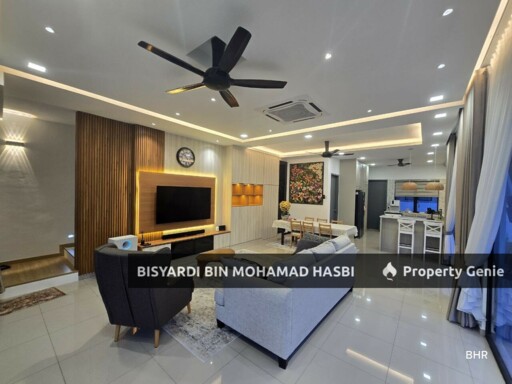 FURNISHED CORNER LOT SUPERLINK HOUSE RESIDENSI LAMBAIAN 2 BANGI.