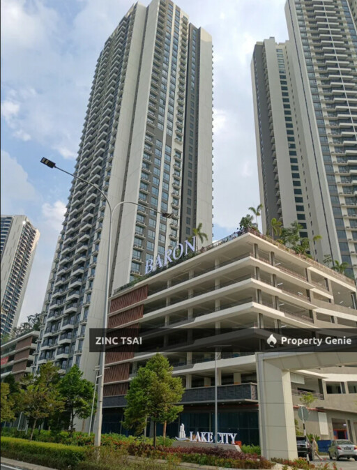 Baron Residence @ Lake City KL North Leasehold Apartment Suite Auction | 3R2B | Save RM 100K | RM 400K