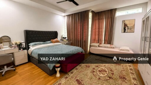 Duta Villa, Presint 14, Putrajaya | 2.5 Storey Superlink 6 Bedrooms | RM6300 - Fully Furnished, Large Covered Rooftop Balcony & Move In Ready
