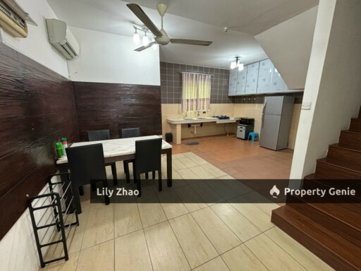 3-Storey Townhouse 4Bed 3Bath, 1,800 sq ft, Renovated, Gated & Guarded, Ganang Villa, Kepayan, near Airport Kota Kinabalu.