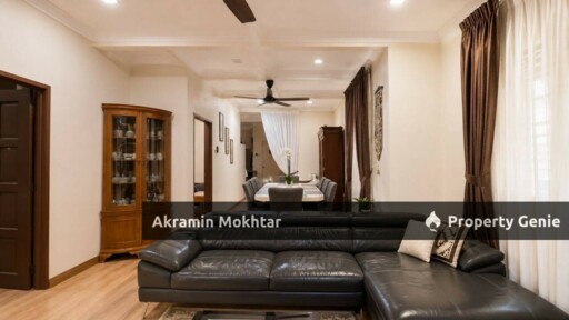 Corner Lot, Fully Renovated & Partially Furnished | Double Storey Bungalow House Perdana Heights U10, Shah Alam