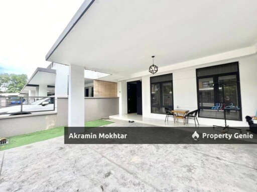 Renovated & Fully Furnished | Double Storey Super-link, Akasia Cahaya Alam @ Sek U12, Shah Alam