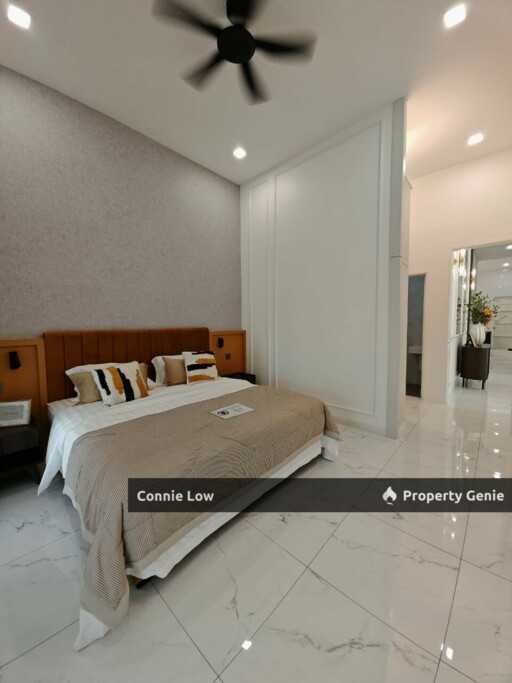 Full Loan Guarded with Playground New Single Storey SemiD for Sale Kinta Permai