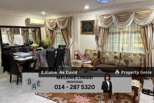Double Storey Semi-D @ Taman Heng Guan, Matang (Newly Renovated)