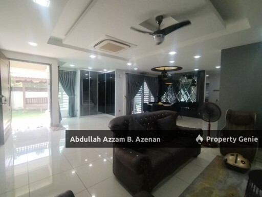 DOUBLE STORY CORNER LOT ! FULLY FURNISHED