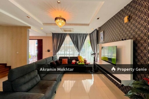 FREEHOLD & PARTIALLY FURNISHED | 2 STOREY CORNER LOT @ CASSIA GARDEN RESIDENCE, CYBERJAYA