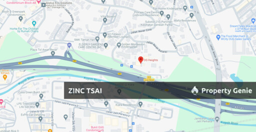 O.G. Heights_Corner Lot {Save RM 97,000} 6 mins drive to LRT Awan Besar_8 mins drive to Pavilion Bukit Jalil