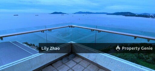 Exclusive Full Sea View Triplex Resort Penthouse for Sale, 6,016 sf @Signal Hill, Kota Kinabalu City, Sabah