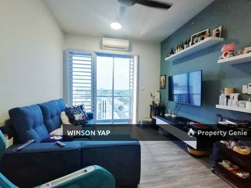 Austin Suites apartment Austin Perdana JB Have Carpark Balcony Middle Floor