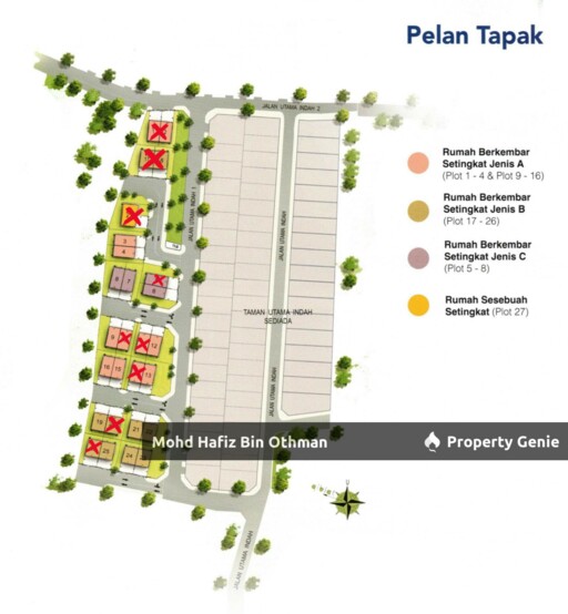 Semi D Setingkat @ Taman Utama Indah, Kangar