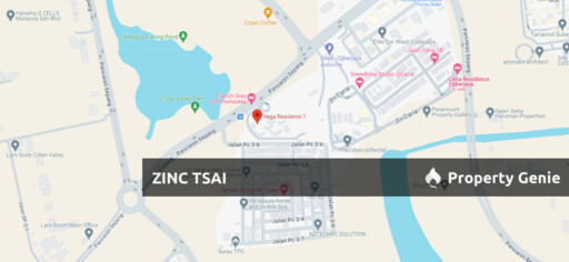 Vega Residensi 1 {Save RM 500,00} 5 mins Drive to DPULZE Shopping Centre