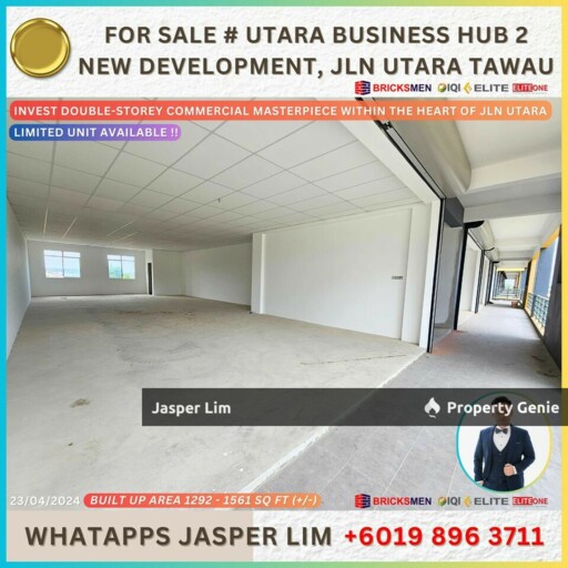 New Project Development Utara Business Hub 2 Tawau