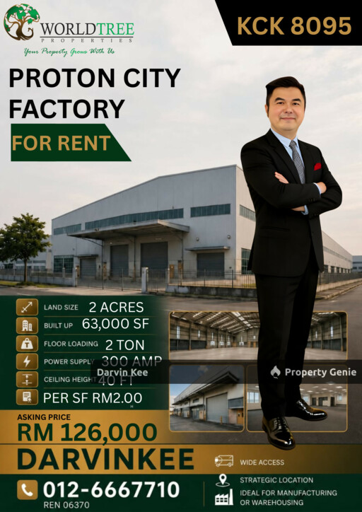 PROTON CITY FACTORY FOR RENT