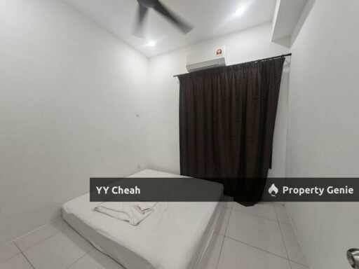 For Rent Ampang Residence Condo Ipoh, High Floor, Fully Furnished, Move-in Ready