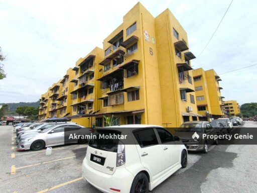 RENOVATED & FULLY FURNISHED | FLAT AU3 PKNS, Keramat Kuala Lumpur