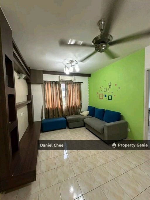 Permai Lake View Partially Furnished Apartment For Rent