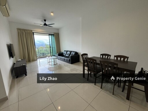 The Peak Vista Condo for Sale/Rent, 1,293Sqft, Low Level, 3Bed 2Bath, Signal Hill, Kota Kinabalu