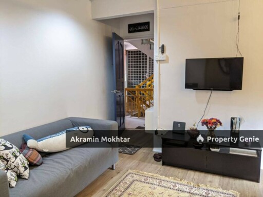 Fully Furnished Renovated Low Cost PKNS – Block 4, Tingkat 1 AU3 Keramat, Ulu Klang