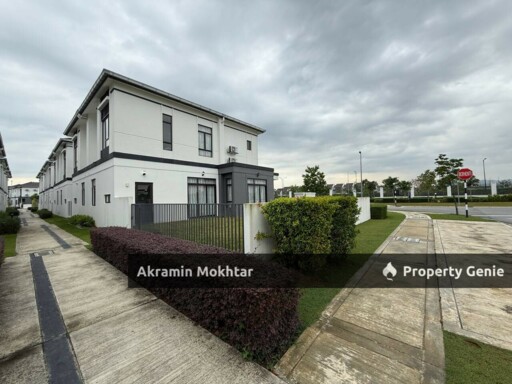 Facing Open & Fully Furnished | Double Storey Corner Lot (Type B) Regent Garden, Eco Grandeur, Puncak Alam.