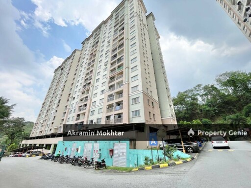 Fully Renovated & 1 Covered Parking | Lakeview Apartment Taman Jasa Perwira, Batu Caves