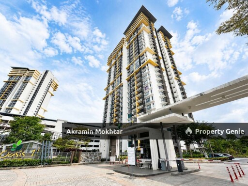 FREEHOLD, GROUND FLOOR, PARTIALLY FURNISHED & 2 PARKING | Oasis 1 Condo Mutiara Heights Prima Saujana Kajang