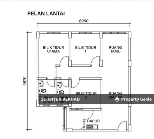 Rumah Mampu Milik Johor (RMMJ B) SP8