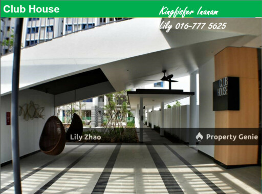Kingfisher Inanam Condo for Rent, Renovated & Fully Furnished, Block C, 5th Floor Facilities area, Kota Kinabalu