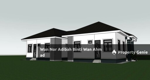 SEMI D KELUASAN BESAR DEKAT SEKOLAH BUNUT SUSU PASIR MAS