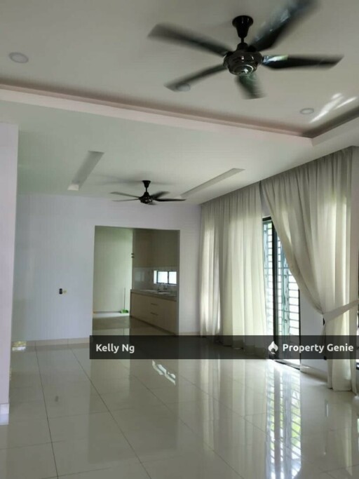Cluster Semi D Partly Furnished Periwinkle At Bandar Rimbayu For Rent