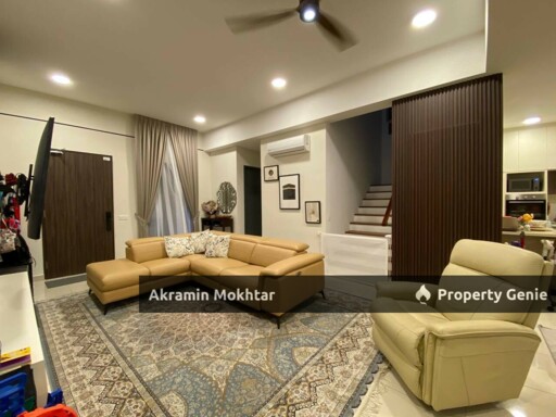FREEHOLD & PARTIALLY FURNISHED | HENNA RESIDENCE (LIMITED 2 STOREY VILLA UNIT) WANGSA MAJU KL FOR SALE