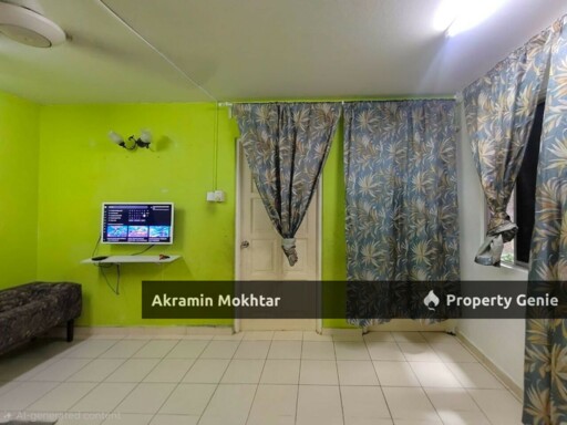 10 MIN LRT & NEAR SURAU | Flat Kelumpuk Dahlia AU3 Keramat