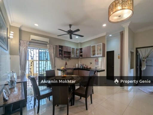 Fully Furnished Facing Open Banglo 3 Tingkat Taman Templer Saujana, Rawang