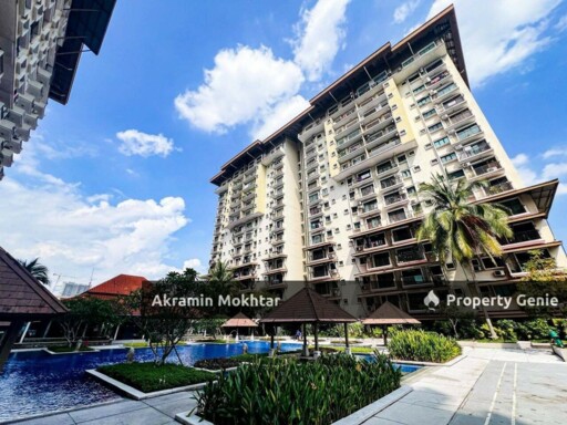 FREEHOLD, CORNER UNIT, FULLY FURNISHED & 1 PARKING | Pangsapuri Puri Aiyu Seksyen 22 Shah Alam