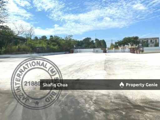 Open Concrete Yard 3 Acre Land Olak Lempit, Banting For Rent