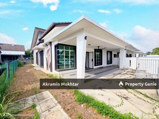 Freehold & Renovated | Single Storey Semi Detached Address: Jalan Tanjung Karang, Seksyen 30, Shah Alam